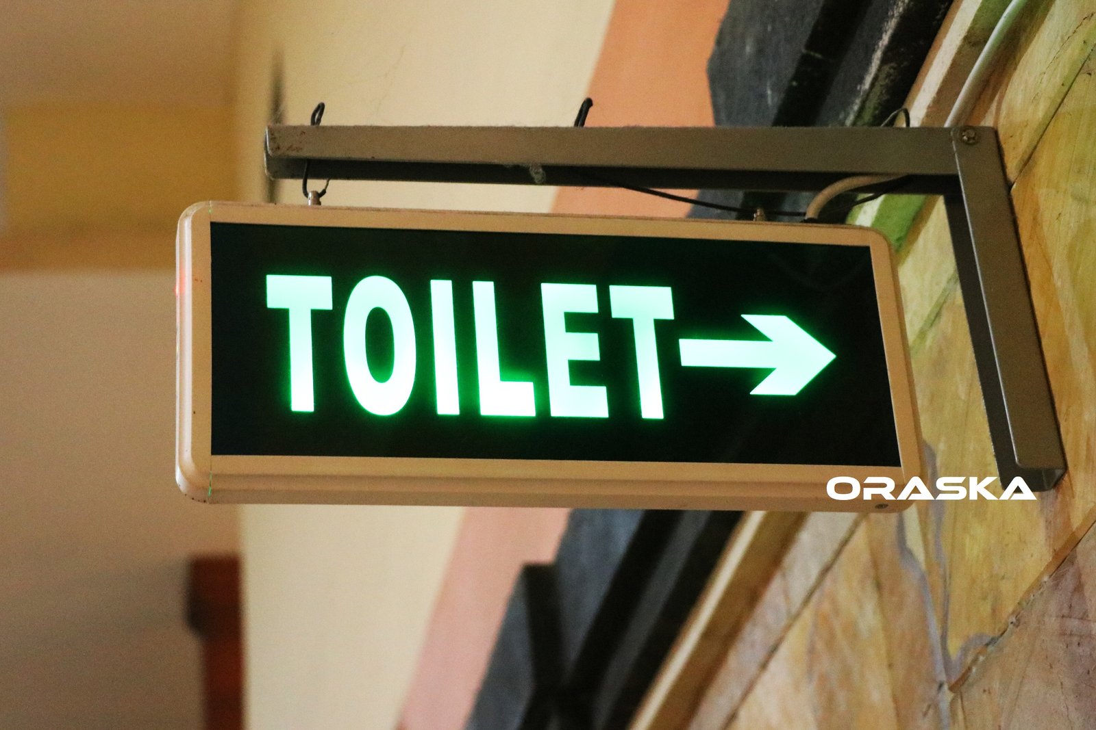 ORASKA SparkPro G-2616 14x6x1 inch 7W Toilet-Washroom Sign Light – Super Bright, UL NFPA Standard, 500–550 LUX, 3–4 Hr Backup, Li-Ion Battery
