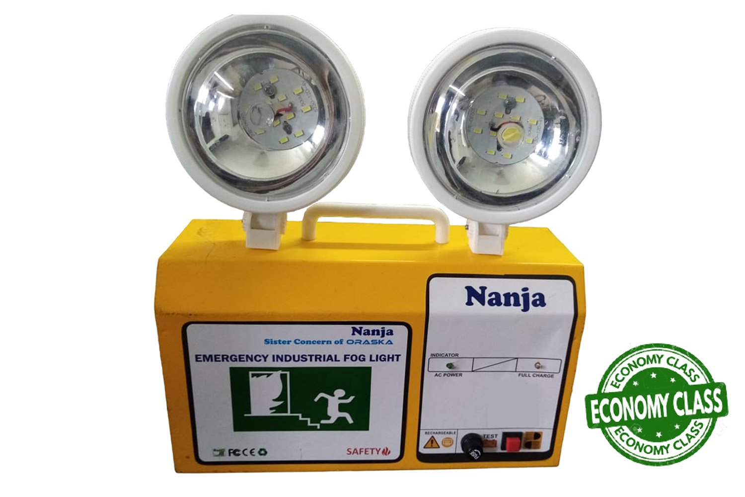 ORASKA NR4V10W – 10W White Emergency Light with 4V-4500mAH Battery, Reliable Backup, Affordable Price – Bangladesh